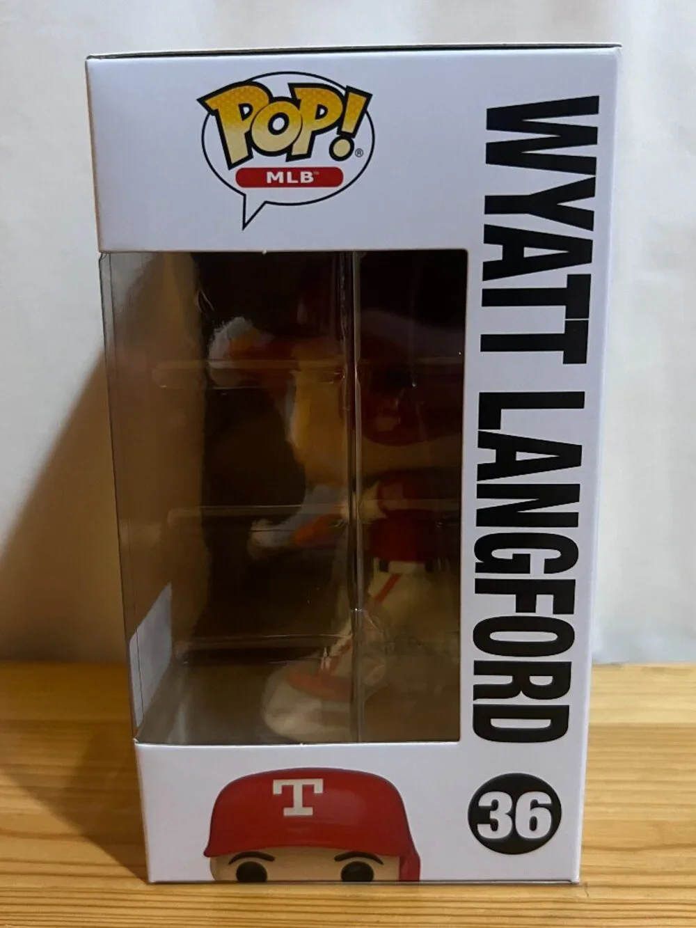 TEXAS RANGERS WYATT LANGFORD CITY CONNECT THEME FUNKO POP 7-24-26 BRAND NEW